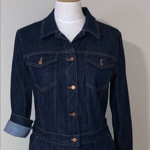 Denim mini dress